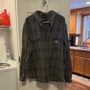 Carhartt Charcoal Plaid Shirt